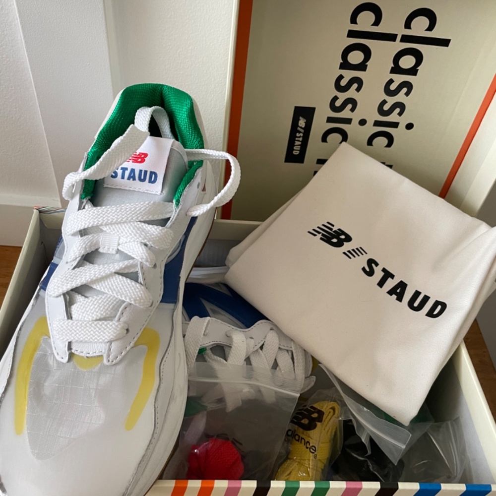 Staud/NB sneakers - Picture 2 of 5